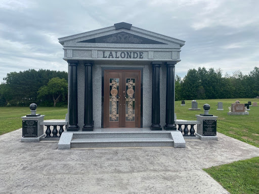 A mausoleum designed by Martel & Sons